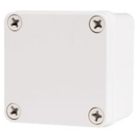 ENCLOSURE, S SERIES ABS GREY LID, 80X80X60