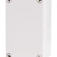 ENCLOSURE, S SERIES ABS GREY LID, 80X130X70