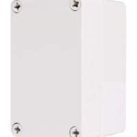 ENCLOSURE, S SERIES ABS GREY LID, 80X130X85
