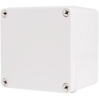 ENCLOSURE, S SERIES ABS GREY LID, 125X125X100