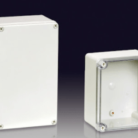 ENCLOSURE, S SERIES ABS CLEAR LID, 140X70X95,