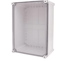 ENCLOSURE, S SERIES ABS CLEAR LID, 280X380X180,