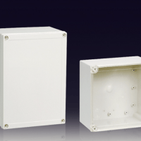 ENCLOSURE, M SERIES PC GREY LID, 180X255X75