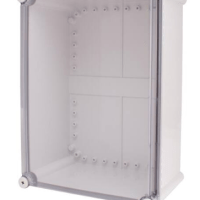 ENCLOSURE, S SERIES PC CLEAR LID, 280X380X180,