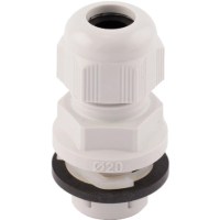 CABLE GLAND, SMARTFIT 20MM GREY