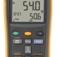 DUAL INPUT THERMOMETER W/RECORDING (INTL VERSION)