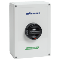 ISOLATOR SW, PC, 3P BLACK HANDLE, 125A