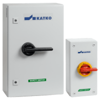 ISOLATOR SW, STEEL, 3P BLACK HANDLE, 40A