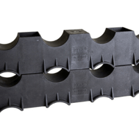 CLAMP, KOZ UNI, 4X 30-49MM CABLE BLOCK