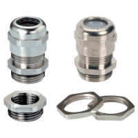 CABLE GLAND, N/P BRASS, M20