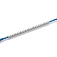 PARTEX WIRE MARKER, WHITE, 10X25/PK
