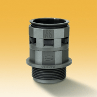 NYLOFIX ADAPTOR, GREY, 32MM C/W LOCKNUT