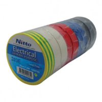 TAPE, ELECTRICAL, NITTO 203E RAINBOW 18MM