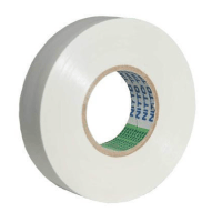 TAPE, ELECTRICAL PVC, HD PREMIUM, 19MM, WHITE,