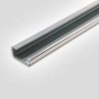 DIN RAIL, TS32, STEEL, PLAIN 2MTR,