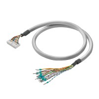 PLC-wire, Digital signals, 40-pole, Cable LiYY, 10 m, 0.14 mm²
