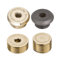 STOPPING PLUG, 3/4"NPT TYPE A NICKLE PLATED BRASS EXD & EXTB