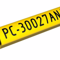 PC-40 PROFILE YELLOW CUSTOM PRINTED