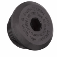 STOPPING PLUG, M40 DOME NYLON, EXE & EXTB