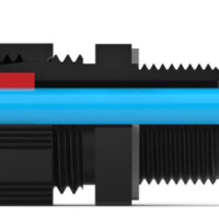 M20 EXE BLK NYLON CABLE GLAND CABLE OD 10-14 MM THREAD 15MM