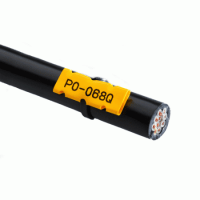 PO-068 PROFILE 10MM-PUNCHED YELLOW R/100