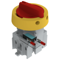 DOOR MOUTNING KIT, 3P INCL. YELLOW/RED HANDLE