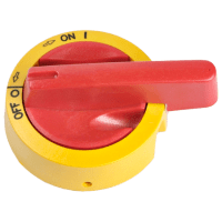 OVERLAP HANDLE, YELLOW/RED