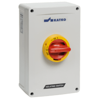 ISOLATOR SW, ALU, 6P Y/R HANDLE, 40A
