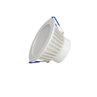 TAYLOR DOWNLIGHT 9W CCT4 DIMM IP44 WHITE FLEX & PLUG