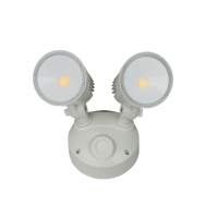 CHASE DOUBLE SPOT WALL LIGHT 20W CCT3 WHITE
