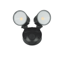 CHASE DOUBLE SPOT WALL LIGHT 20W CCT3 BLACK