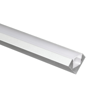 EXTRUSION, ANGLED 45Â°, ALUMINIUM, 2MTR