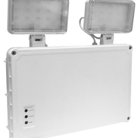 FINCH TWIN SPOT 4.5W 6500K IP65 WHITE 1.2M FLEX & PLUG