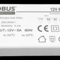 VEGAS 60W, 12V, IP20 CONSTANT VOLTAGE DRIVER