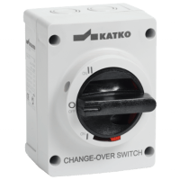 ISOLATOR SW, C/O, PC, 3P, BLACK HANDLE, 40A