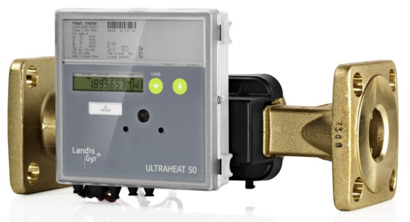 UC50 ENERGY CALCULATOR HEAT DN20 2.5M3/H 190MM THREAD 24V